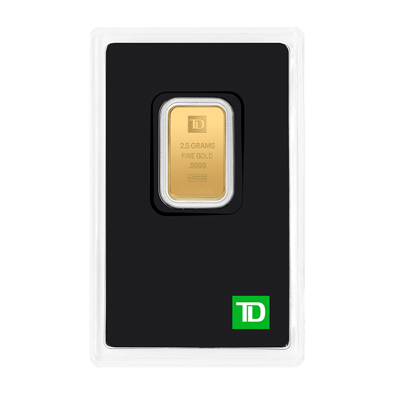 Buy 2 5 Gram TD Gold Bar Price In Canada TD Precious Metals iphone-14-pro